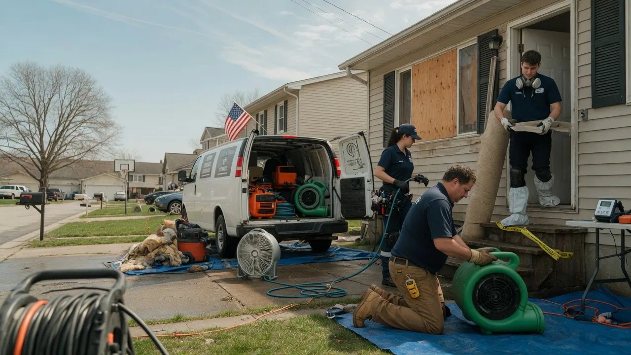 Water Damage Restoration in Franklin, MI near me